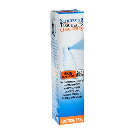 Schuessler Tissue Salts Calc Fluor 6X (Skin Elastisity) 30ml | SCHUESSLER TISSUE SALTS