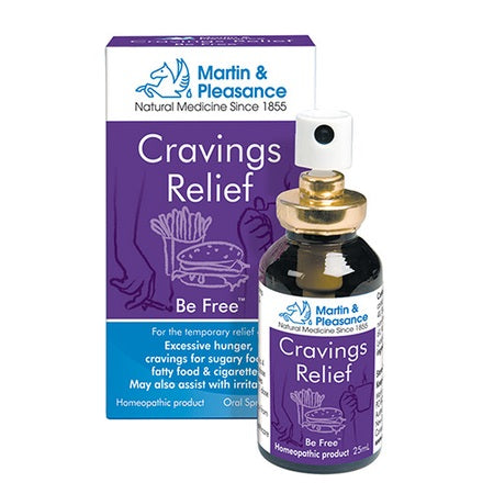 Martin And Pleasance Cravings Relief Spray 25ml | M&P HOMEOPATHIC COMPLEX