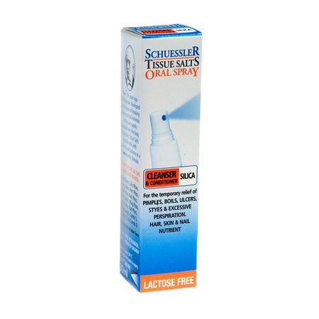 Schuessler Tissue Salts Silica 6X (Cleanser & Conditioner) Spray 30ml | SCHUESSLER TISSUE SALTS