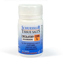 Schuessler Tissue Salts Comb L (Circulatory Disorders) 125Tabs | SCHUESSLER TISSUE SALTS