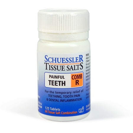 comb r (painfull teeth) 125tabs | SCHUESSLER TISSUE SALTS