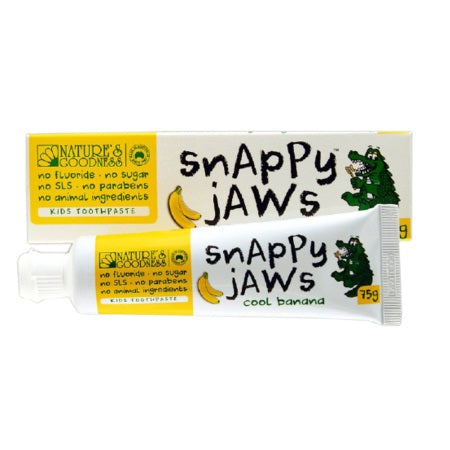 Nature's Goodness Snappy Jaws Cool Banana Toothpaste 75g