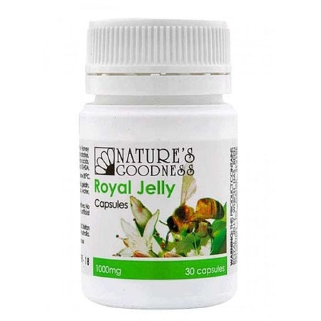 royal jelly 1000mg 30caps | NATURES GOODNESS