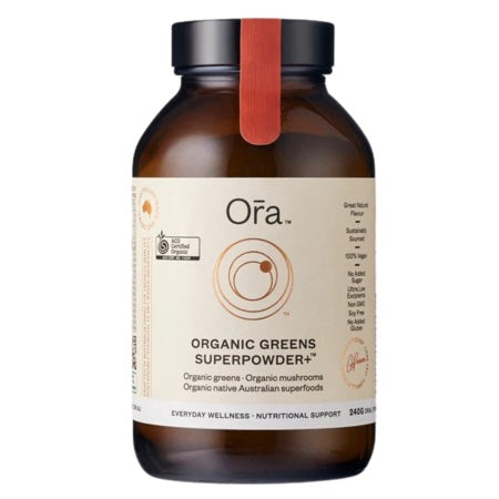 Ora Health Organic Greens Superpowder+ 240g