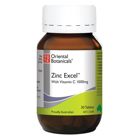 Oriental Botanicals Zinc Excel 120Tabs
