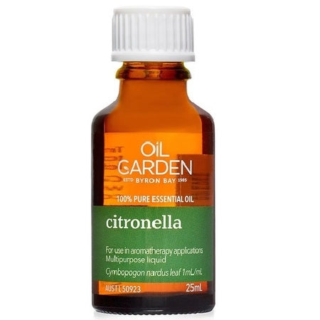 Oil Garden Citronella Essential Oil 25ml | THE OIL GARDEN