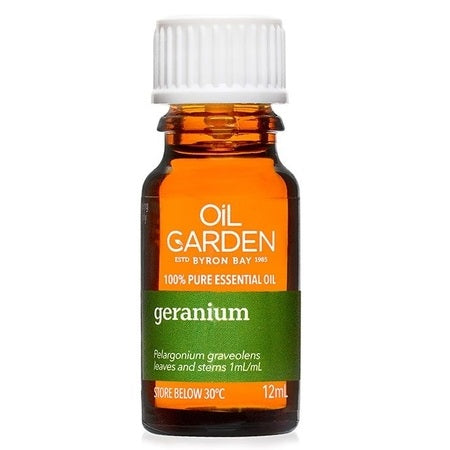 Oil Garden Geranium Essential Oil 12ml | THE OIL GARDEN
