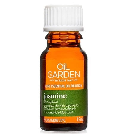 jasmine essential oil dilution 3% in jojoba 12ml | THE OIL GARDEN