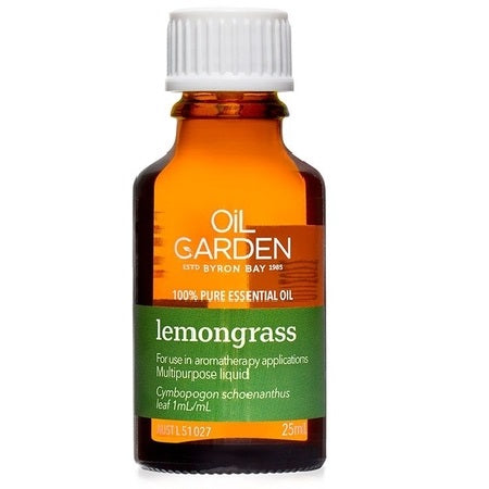 Oil Garden Lemongrass Essential Oil 25ml | THE OIL GARDEN