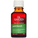 PATCHOULI ESSENTIAL OIL 25ml | THE OIL GARDEN