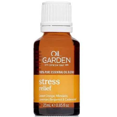 Oil Garden Stress Relief Essential Oil Blend 25ml (Bx6) | THE OIL GARDEN