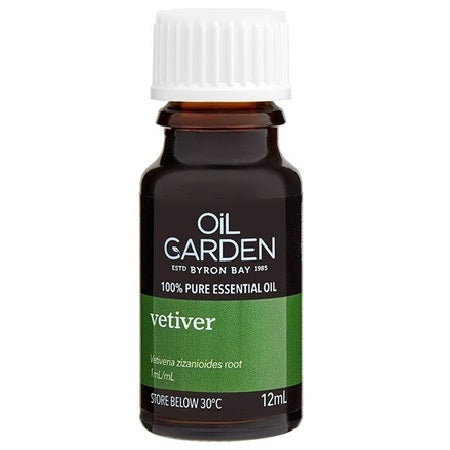 Oil Garden Vetiver Essential Oil 12ml | THE OIL GARDEN