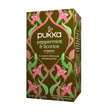 Pukka Peppermint & Licorice Teabags 20Pk Complex