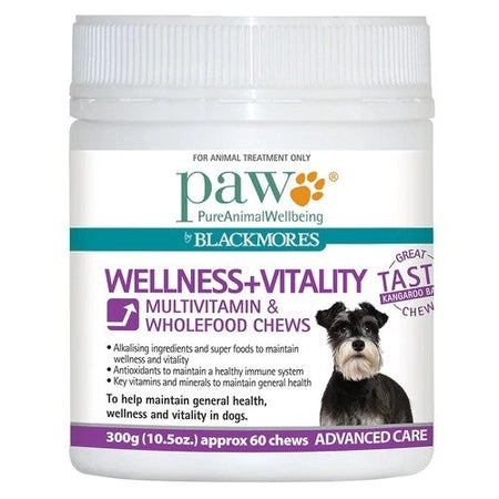 Paw Wellness And Vitality Chews 300g