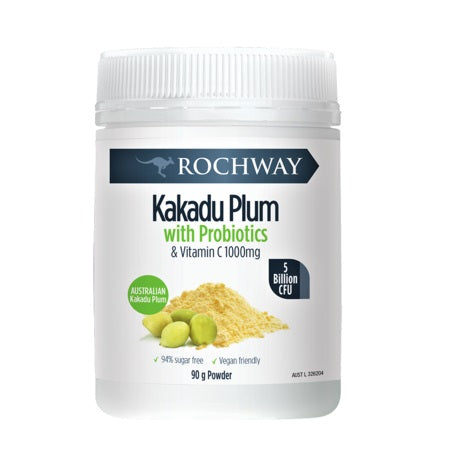 Rochway Kakadu Plum With Probiotics & Vitamin C 1000Mg Powder 90g