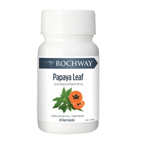 Rochway Papaya Leaf 60Caps