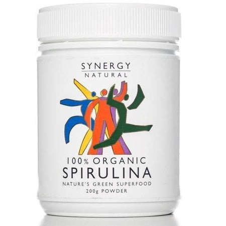 organic spirulina 200g | SYNERGY NATRURAL