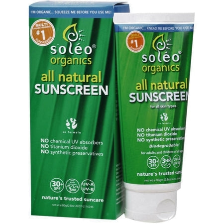 soleo sunscreen 30spf 80g | SOLEO