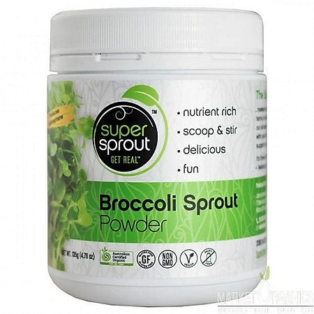 ORGANIC BROCCOLI SPROUT POWDER 135g | SUPER SPROUT