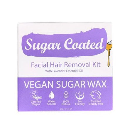 Sugar Coated Facial Hair Removal Kit 200g