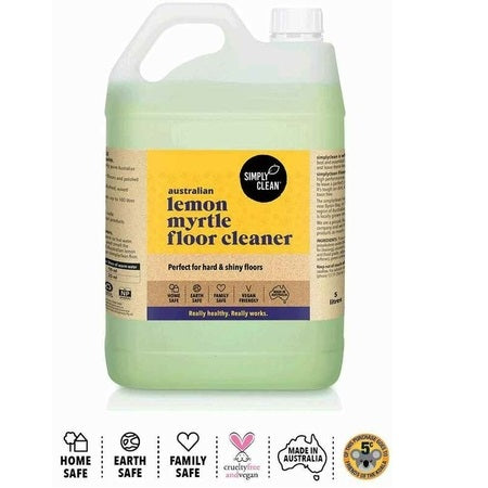 Simply Clean Australian Lemon Myrtle Floor Cleaner 5L