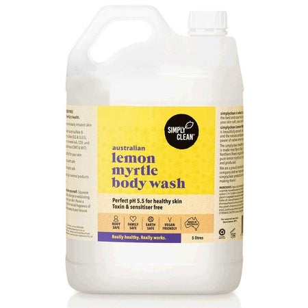 Simply Clean Australian Lemon Myrtle Body Wash 5L