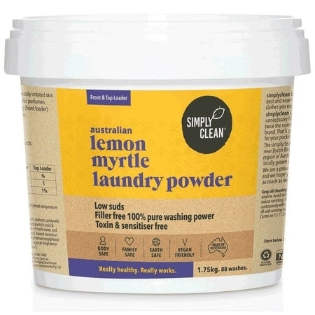 Simply Clean Australian Lemon Myrtle Laundry Powder 1.75Kg