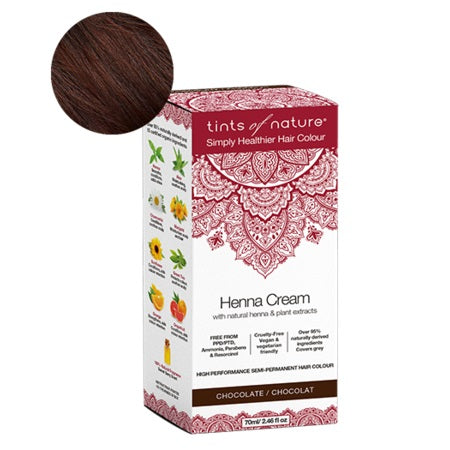 Tints Of Nature Henna Cream Chocolate 70ml