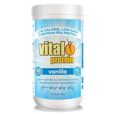 Vital Greens Vital Protein Vanilla 500g Pea | VITAL GREENS