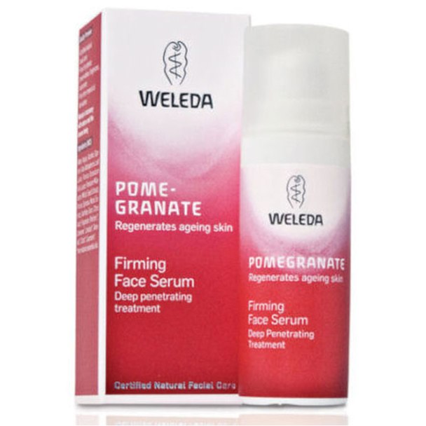pomegranate firming face serum 30ml | WELEDA