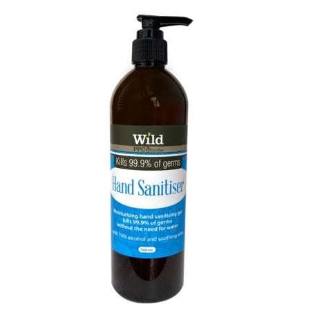 Wild PPC Herbs Hand Sanitiser Gel 500ml