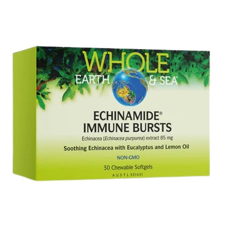 Whole Earth & Sea Echinamide Immune Bursts 30Ctabs x 6Pk CDU