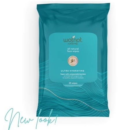 Wotnot Ultra Hydrating Face Wipes 25 Sheets