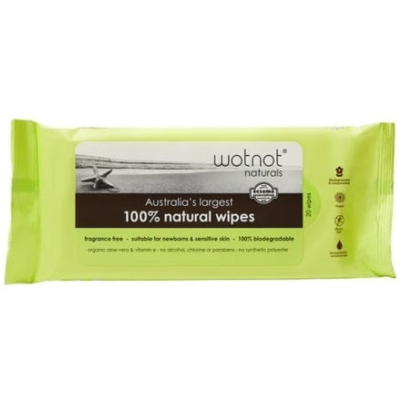 Wotnot Biodegradable Baby Wipes